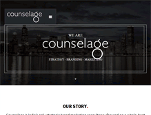 Tablet Screenshot of counselage.com